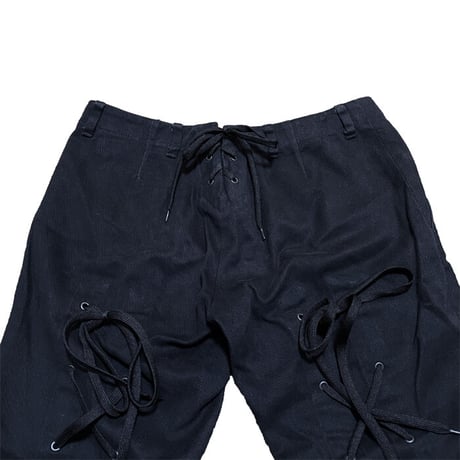【USED】90'S JEAN PAUL GAULTIER LACE-UP BONDAGE PANTS
