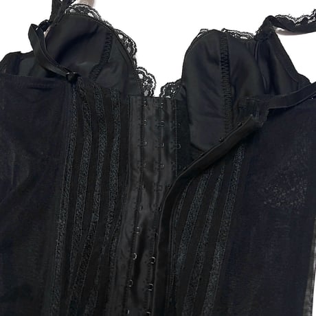 【USED】90's-00's Roselle CORSET BUSTIER