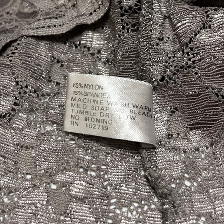 【USED】00's Unique Lingerie LACE CAMISOLE