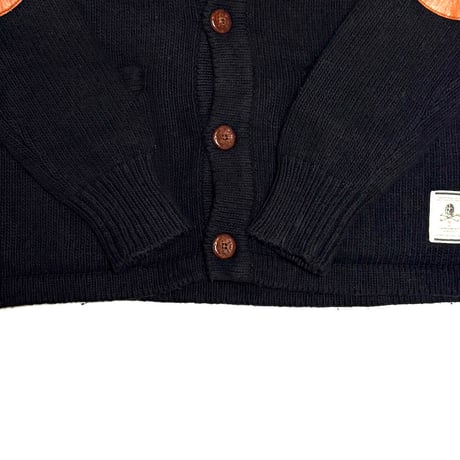 【USED】2010's NIKE "51 of Championship Athletes" Shawl Collar Knit Cardigan