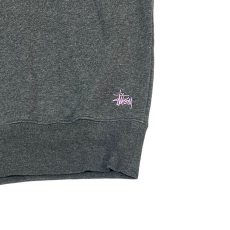 【USED】90'S-00'S STUSSY ONE POINT SWEATSHIRT