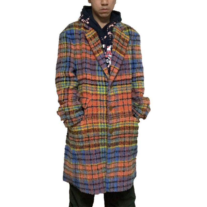 USED】90'S VIVIENNE WESTWOOD MAN CHECK ALPACA C