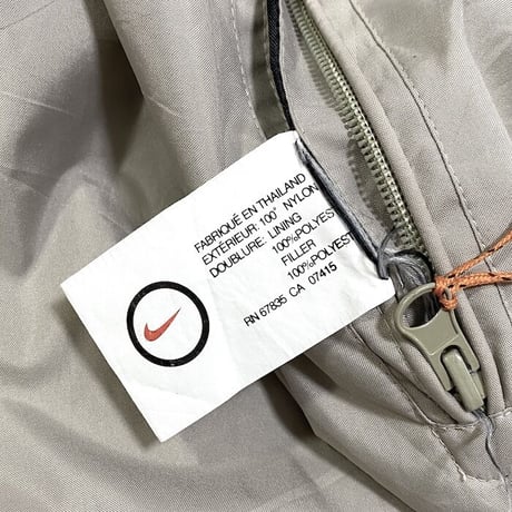 【USED】00'S NIKE REVERSIBLE TECH PADDED JACKET