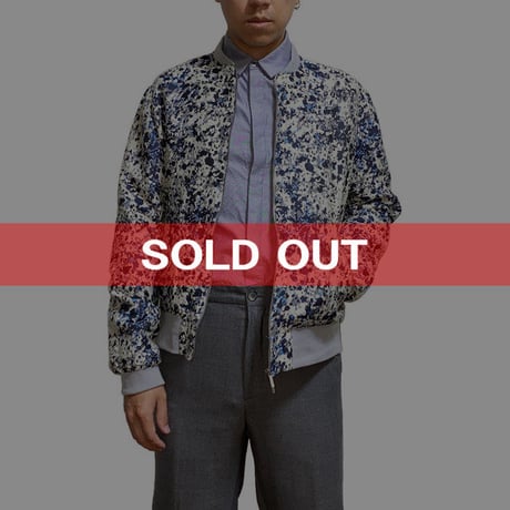【USED】RICHARD NICOLL JACQUARD WEAVE BLOUSON