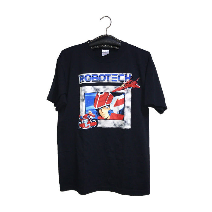 00sロボテックROBOTECHンテージTシャツ古着アニメ漫画y2kマクロス USED】90'S ROBOTECH (THE MACROSS SAGA) T-SHIRT