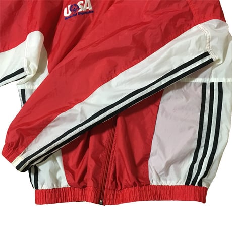 【USED】90'S ADIDAS NYLON JACKET OLYMPIC MODEL
