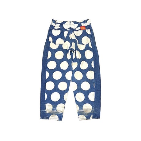 【USED】80'S VIVIENNE WESTWOOD ORB × SPOT DENIM PANTS