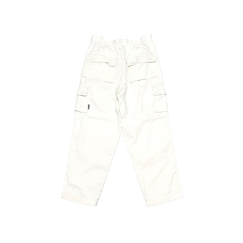 USED】90's-00'S STUSSY CARGO PANTS WHITE | KONBINI USED】90's-00'S STUSSY CARGO PANTS WHITE | KONBINI