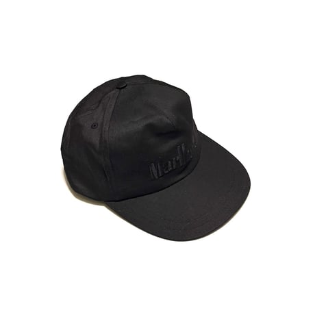 【USED】90's-00's Marlboro All-Black Tonal Logo Cap