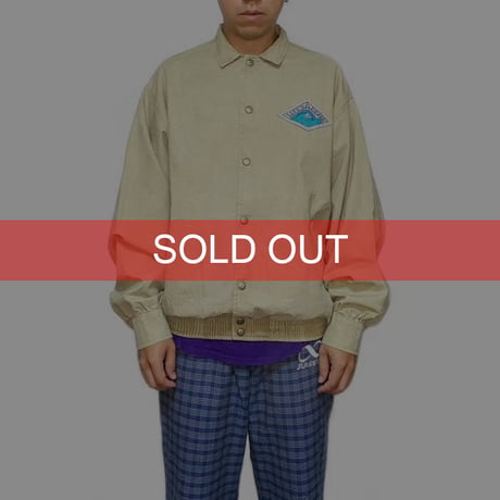 【USED】80'S LIFE'S A BEACH BAD BOY CLUB BOMBER BLOUSON