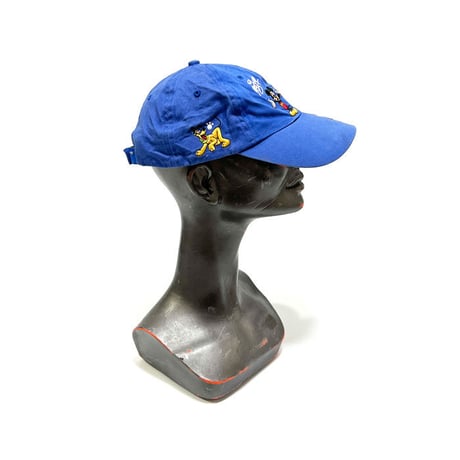 【USED】90'S DISNEYLAND MULTI CHARACTER EMBROIDERY CAP