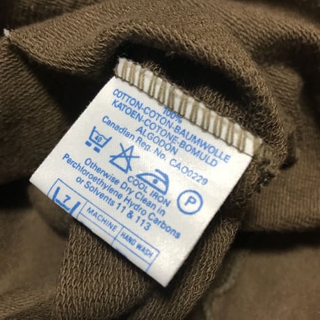 【USED】90'S AQUASCUTUM EMBLEM SWEATSHIRT