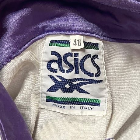 【USED】80's ASICS DETACHABLE TRACK JACKET MADE IN ITALY