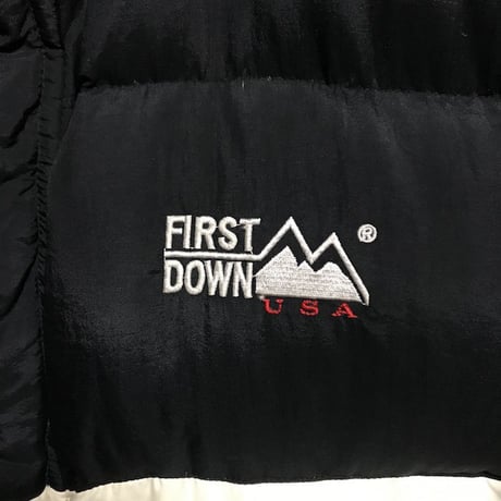 【USED】90'S FIRST DOWN USA DOWN JACKET