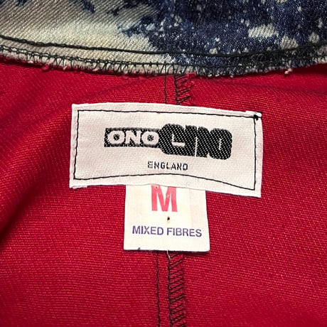 【USED】80's ONO eno ENGLAND SHORT JACKET RED