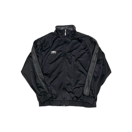 【USED】00'S UMBRO BLACK TRACK JACKET