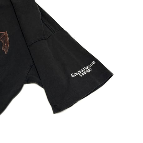 【USED】90's Glenwood Caverns BAT T-SHIRT