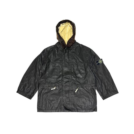【USED】STONE ISLAND by Paul Harvey 1999AW LAMINATED JACKET