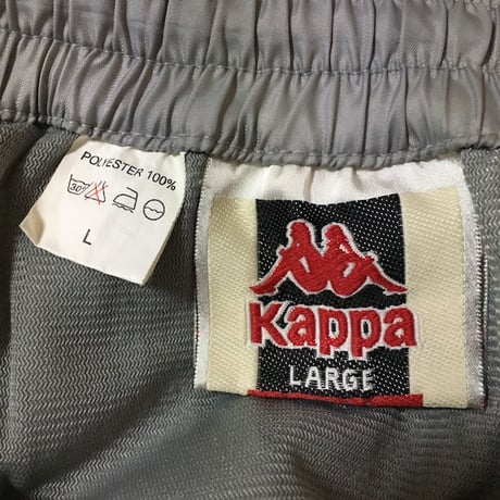 【USED】90'S KAPPA TRACK PANTS SILVER