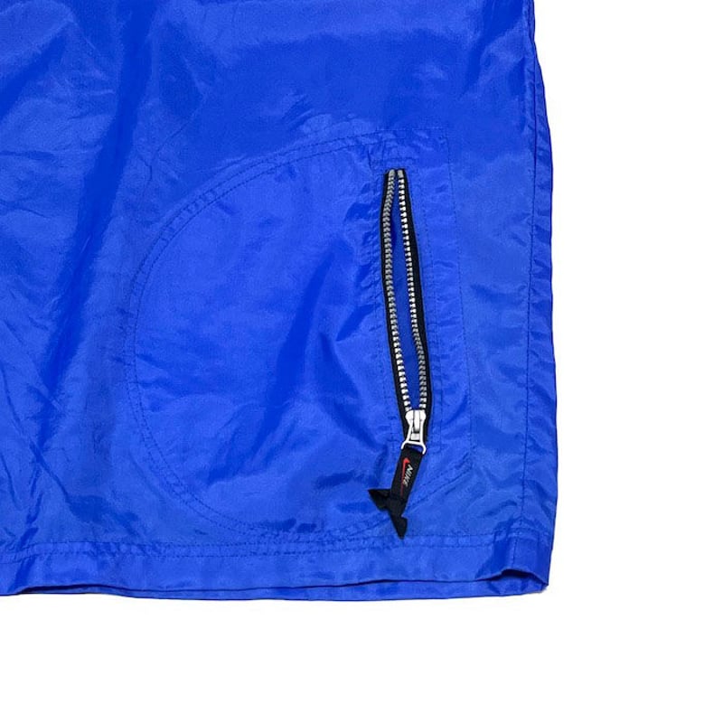 JSB 正規品 Nylon Track Tops ブルー Sサイズ USED】90'S NIKE HALF ZIP PULLOVER NYLON JACKET
