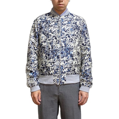 【USED】RICHARD NICOLL JACQUARD WEAVE BLOUSON