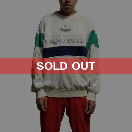 【USED】80'S TEAM ADIDAS SWEATSHIRT