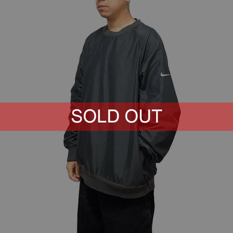 【USED】00'S NIKE NYLON×POLY PULLOVER JACKET