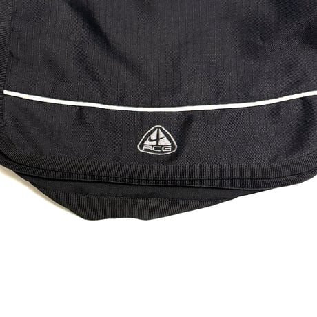 【USED】90's NIKE ACG 2WAY Utility Shoulder & Messenger Bag Black × Red Lining