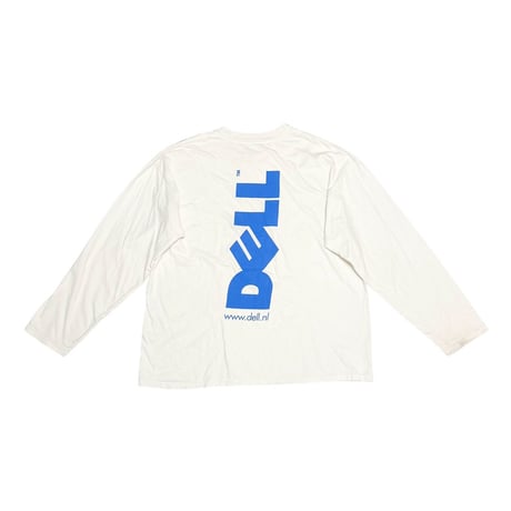 【USED】00's Easy as DELL Long Sleeve T-shirt Netherlands Promo