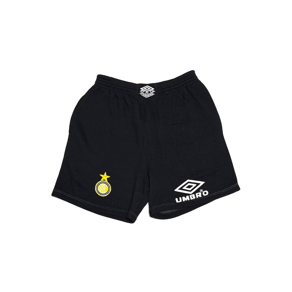 90s vintage UMBRO インテル・ミラノ ゲームショーツ USA USED】90's UMBRO PRO TRAINING Inter Milan Sweat