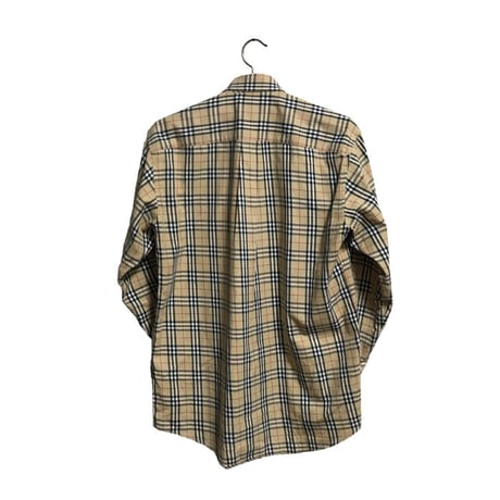 【USED】90'S BURBERRYS NOVA CHECK B.D SHIRT