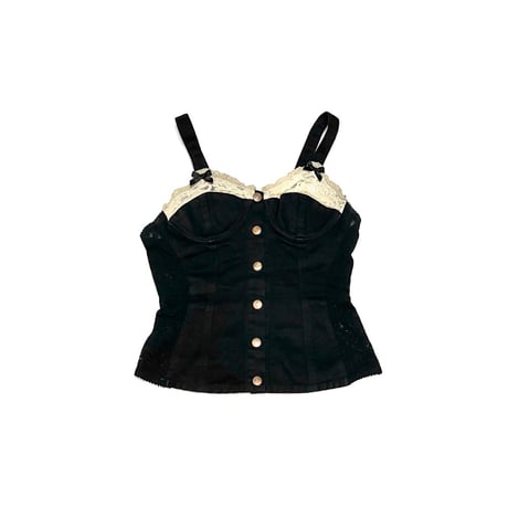 【USED】80's-90's JUNIOR GAULTIER CAMI BUSTIER