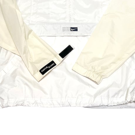 【USED】00'S NIKE HALF ZIP ANOLAK JACKET WHITE