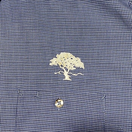 【USED】00'S REED BONSAI EMBROIDERY WORK SHIRT