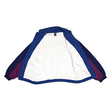 【USED】90's LANDS’ END Panel Color Nylon Track Jacket