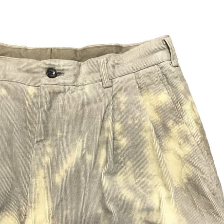 【USED】90'S COMME DES GARÇONS HOMME BLEACHED 2TAC CORDUROY PANTS