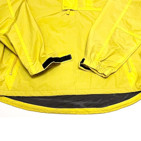 【USED】90's CHAPS RALPH LAUREN HALF ZIP PULLOVER JACKET YELLOW
