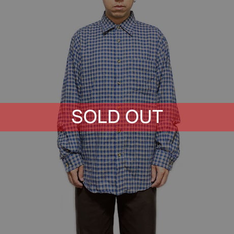 【USED】90'S-00'S PLAID CHECK SHIRT