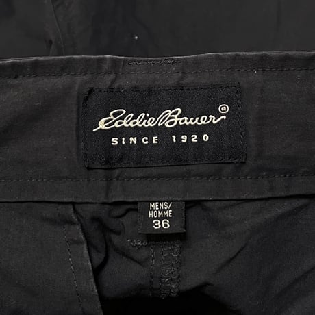 【USED】00's Eddie Bauer CARGO SHORTS DARK GRAY