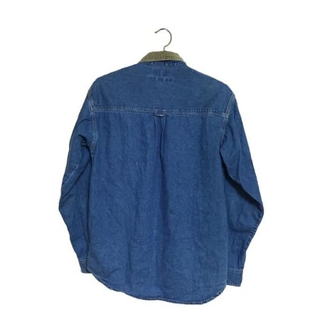 【USED】COLUMBIA ELBOW PATCH DENIM SHIRT