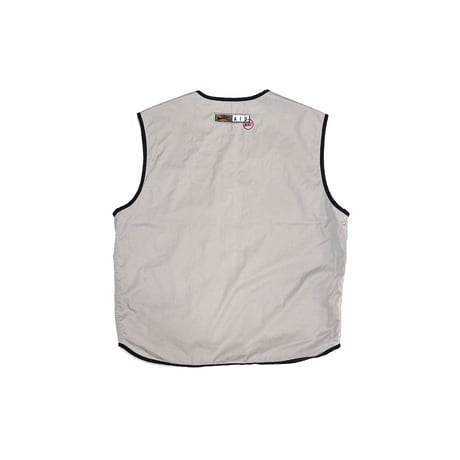 【USED】90's NIKE "Just Do It" Embroidery Reversible Vest