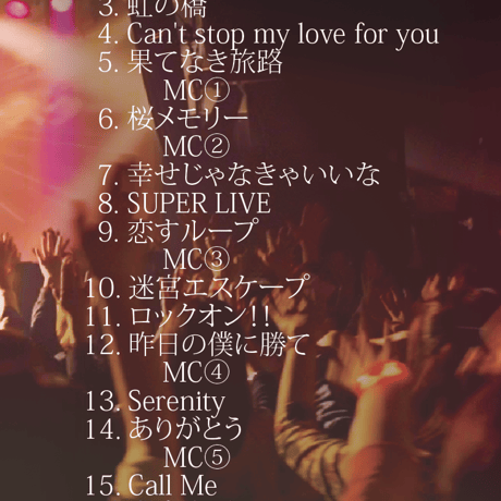 LIVE DVD『宇都直樹 SOLO LIVE TOUR  VOICE SHOWER LAND 大阪公演』