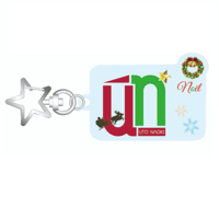 「un」アクリルキーホルダー