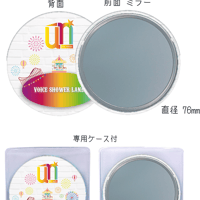 ミラー缶バッジタイプ（専用ケース付）「VOICE SHOWER LAND」