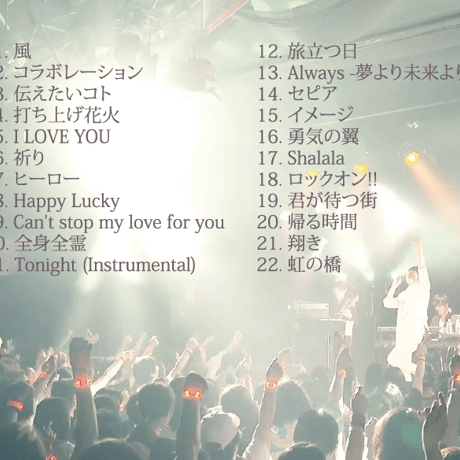 LIVE DVD『宇都直樹 1st Live Tour 風 大阪公演』