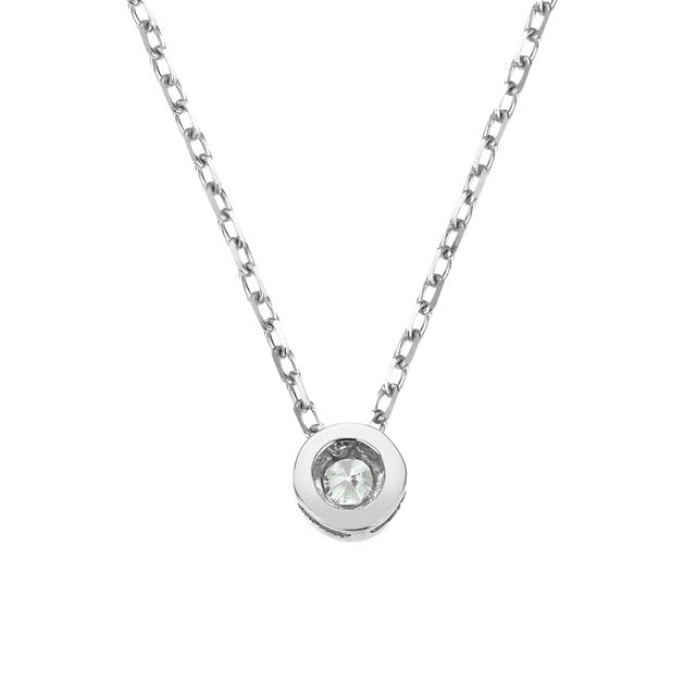 PT/PTダイヤモンドプチネックレス 40cm PT ダイヤモンド ミルネックレス 0.06ct〜 | Mark Hiroshi Willis