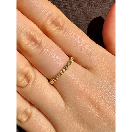 K18YG Wave Ring #4044