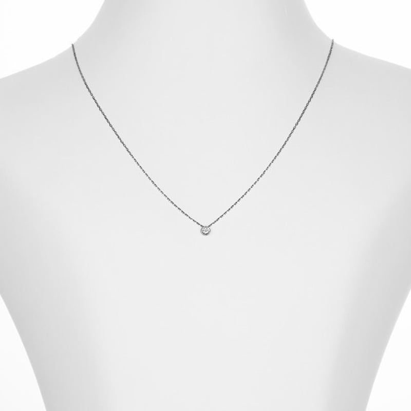 PT ダイヤモンド ミルネックレス 0.06ct〜 | Mark Hiroshi Willis PT ダイヤモンド ミルネックレス 0.06ct〜 | Mark Hiroshi Willis