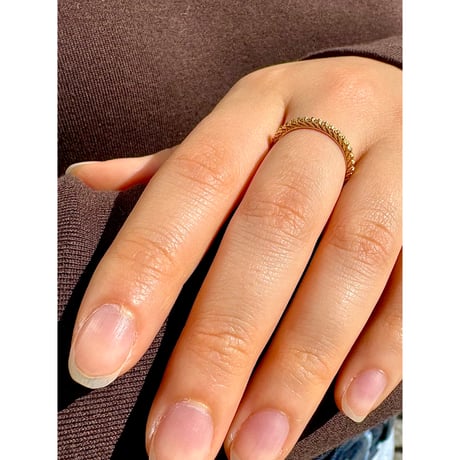 K18YG Wave Ring #4044