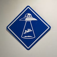 UFO Sign plate / 予約販売
